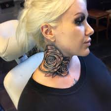 15 Neck Tattoo Designs Ideas Neck Tattoos Women Girl Neck Tattoos Neck Tattoo