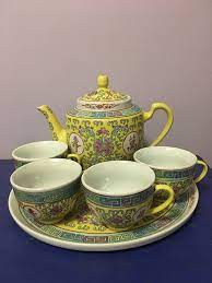 Oriental Tea Set Etsy Tea Set Tea Oriental