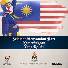 Beliau berkata pelepasan program kembara merdeka jalur gemilang yang menjelajah ke seluruh negara bermula di pulau pinang pada 4 ogos. Califamoda Consultancy On Twitter Merdeka Merdeka Merdeka Selamat Hari Merdeka Yang Ke 61 Semoga Negara Malaysia Terus Maju Aman Dan Sentosa Malaysia Tanah Airku Merdeka Malaysia