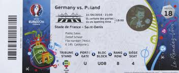 Viimeisimmät twiitit käyttäjältä euro 2016 (@uefaeuro2016). Uefa Euro 2016 Ticket Germany V Poland Agon Sportsworld Online Shop