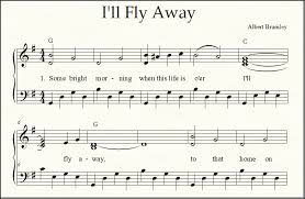 I Ll Fly Away Chords Lyrics Sheet Music