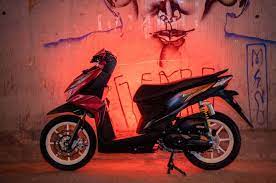 Honda beat 2021 hadir dengan mesin baru yang identik dengan mesin genio yang memiliki ukuran stroke lebih panjang. Modifikasi Honda Beat Baru Fokus Ubahan Area Kaki Kaki Makin Sporty Motorplus