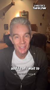 James a l'air très enthousiaste d'aller voir les italiens😁,  https://www.instagram.com/nerdshow_bologna/