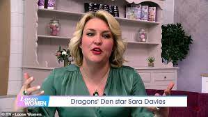 After healing sara of zaguron poison, bishop claims that human greed doomed earth and intends to restart humanity using alien dna. Dragon S Den S Sara Davies Tells Loose Women It S Never Been Easier To Start A Business Daily Mail Online