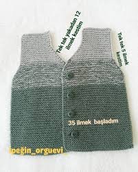 Instagram Da Ipegin Orgu Evi Iyihaftalar Herkese Yelegim 1 2yas Icin Uygundur Hirkayla Takim Olacak Lutfen Baby Knitting Patterns Baby Knitting Knitting