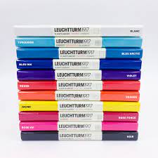 Carnet Leuchtturm1917 Carreaux - couleur au choix, format A5