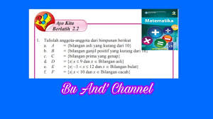 Contoh soal himpunan matematika kelas 7 kurikulum 2013. Ayo Kita Berlatih 2 2 Matematika Kelas 7 Bab 2 Himpunan Halaman 121 Youtube