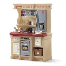 Amazon Com Step2 Lifestyle Custom Kitchen Black And Red Toy Kitchen Sets Toys Games Pretend Play Kitchen Play Kitchen Sets Best Play Kitchen