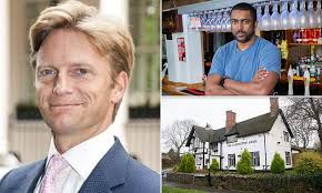 Wealthy landowner denies trying to force former NFL star Lorne Sam out of  business because he is black and American, describing the claims as  'ludicrous and offensive'