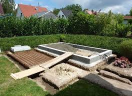 Plattenfundament Gartenhaus Gartenhaus Fundament Gartenhaus Gartenhaus Bauen