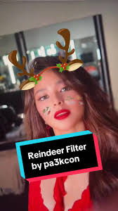 Cutie Reindeer filter by pa3kcon##loisaandalio #loinie #loinietv #fyp