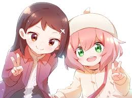 Download Anya Forger Becky Blackbell Anime Spy X Family HD Wallpaper by にゃー