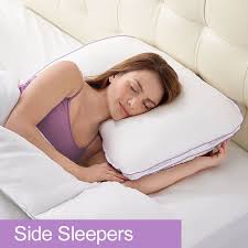 Side Sleepers Try Putting A Pillow Between Your Legs To Help Keep Your Spine In A Neutral Position Side Sleeper Pillow Best Pillows For Sleeping Side Sleeper