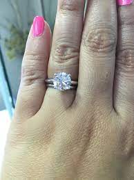 Simple 4 Prong Setting For This 2 Carat Diamond Yadavdiamonds Engagement Engagement Rings Prong Setting