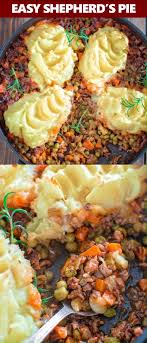 So Tasty And Hearty This Easy Shepherd S Pie With Leftover Mashed Potatoes Will Surely Become Your Family S Video Recipes Shepherds Pie Recipe Easy Easy Pie Recipes
