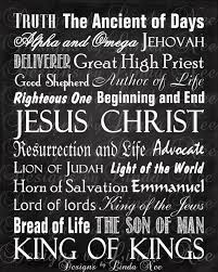 Printable Names Of Jesus Subway Art Wall By Designsbylindanee Names Of Jesus Names Of God Scripture Print