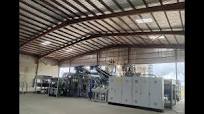 Nigeria Concrete Block Factory | QGM ZN900CG Concrete Block Machine with  Off-line Cubing System