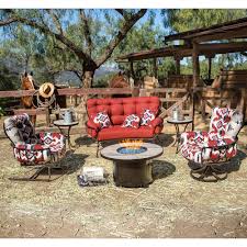 Are there any special values on fire pit patio sets? Ow Lee Pendleton Mini Monterra Fire Pit Table Set Ow Pendleton Set4