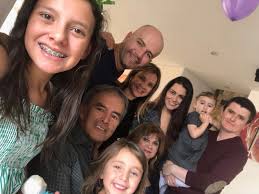 El amor de mi familia en mi cumpleaños. Los amo