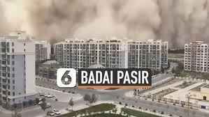 Administrasi meteorologi china mengumumkan peringatan kuning pada senin (15/3/2021), mengatakan bahwa badai pasir telah menyebar dari mongolia dalam ke provinsi gansu. M8zltsnciif6rm