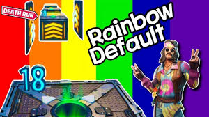 These are parkour and deathrun maps anyone can. Fortnite Rainbow Noob Deathrun Bot Alert Fortnite Fortnitecreative Youtube Fortnite Noob Lost My Job