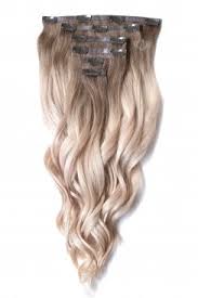 Red hair with blonde highlights. Blonde Hair Extensions Blonde Hair Extensions Clip In Foxy Locks