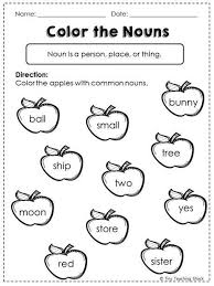 Common Noun Worksheet Common Noun Proper Noun Possessive Noun Common Core Worksheet Nouns Worksheet Proper Nouns Worksheet Nouns