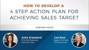 How To Develop A 4 Step Action Plan For Achieving Sales Target - Youtube