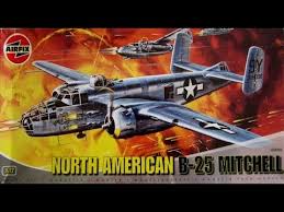 North American B 25 Mitchell 1 72 Scale Airfix A04005 Model Kit Build Review