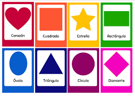 Shape Flashcards - Spanish Edition - Etsy
