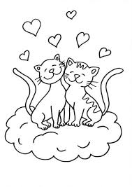 Ausmalbild Katzen Katze Und Kater Kostenlos Ausdrucken In 2020 Ausmalbilder Katzen Malvorlage Katze Ausmalbilder
