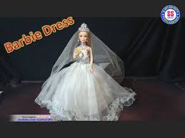 Diy barbie clothes using socks. How To Make Barbie Wedding Dress