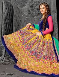 Yellow Net Jacquard Wedding Lehenga Choli 61220 Net Lehenga Lehenga Choli Lehenga