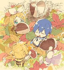 kaito rin y len creds by しなお pixiv ボーカロイド 漫画 エルフ