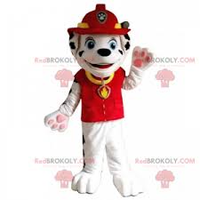 It is strong and hard working with lots of endurance. Dalmatian Puppy Mascot In Firefighter Outfit Sizes L 175 180cm