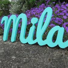 Mila A Slavic Name Meaning Pleasant Dear Favour And Grace Baby Name Signs Wooden Name Signs Baby Signs