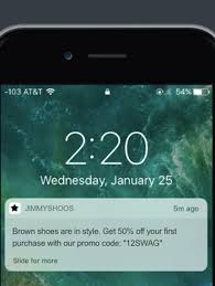 Hot New Product On Product Hunt Push Notification Preview Push Notifications Push Mockup