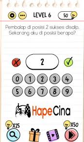 Nah untuk itu jika kamu kesulitan bisa melihat kunci jawaban brain test dibawah. Pembalap Di Posisi 2 Sukses Disalip Sekarang Aku Di Posisi Berapa Brain Test Level 6