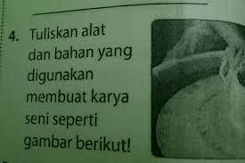 Pengertian seni lukis, teknik, unsur, alat dan bahannya. 4 Tuliskan Alatdan Bahan Yangdigunakanmembuat Karyaseni Sepertigambar Berikut Brainly Co Id