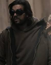 Bird Box Barcelona 2023 Mario Casas Brown Jacket