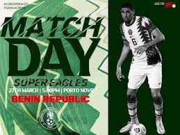 The super eagles travel to their west african neighbours seeking a victory that guarantees qualification to the africa cup of nations to be held in cameroon next year. 2ibzykh945wikm