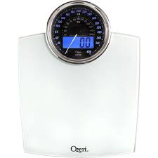 Best digital bathroom scales reviews. Reviews For Ozeri Rev 400 Lbs Digital Bathroom Scale With Electro Mechanical Weight Dial And 50 G Sensor Technology Zb19 W The Home Depot
