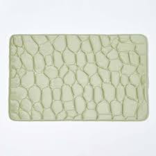If you are using mobile phone, you could also use menu drawer from browser. Memory Foam Sage Green Bath Mat Pebble Design Non Slip Backing