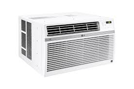 This wifi capable air conditioner is perfect for anyone needing a stationary unit for their living space. Lg 12 000 Btu Smart Wi Fi Enabled Window Air Conditioner Lw1217ersm Lg Usa