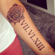 Roman numeral tattoos have become so popular. 70 Best Roman Numeral Tattoo Designs Meanings Be Creative 2019 Roman Numeral Tattoos Date Tattoos Tattoos
