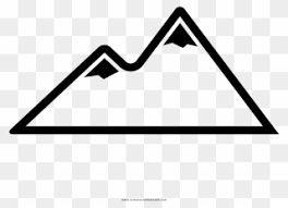 Berge Ausmalbilder Clipart 3981282 Pinclipart