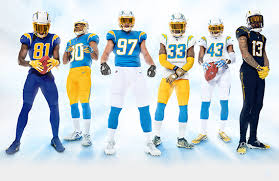 Purchase chargers playoff tickets for sdccu stadium. Los Angeles Chargers Unveil New Uniforms Sportslogos Net News
