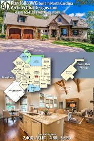 Plan 16883wg Rugged Good Looks With A Bonus Room House Plans Craftsman House Craftsman House Plan
