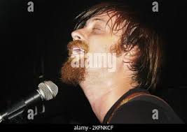 SInger Dan Auerbach of American rock Band 'The Black Keys' performs at  Arena in Berlin, Germany, 28 January 2012. Photo: Britta Pedersen Stock  Photo