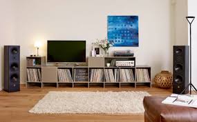 Tv Board Kombiniert Mit Hifi Rack Schallplatten Regal Lp Regal Regal